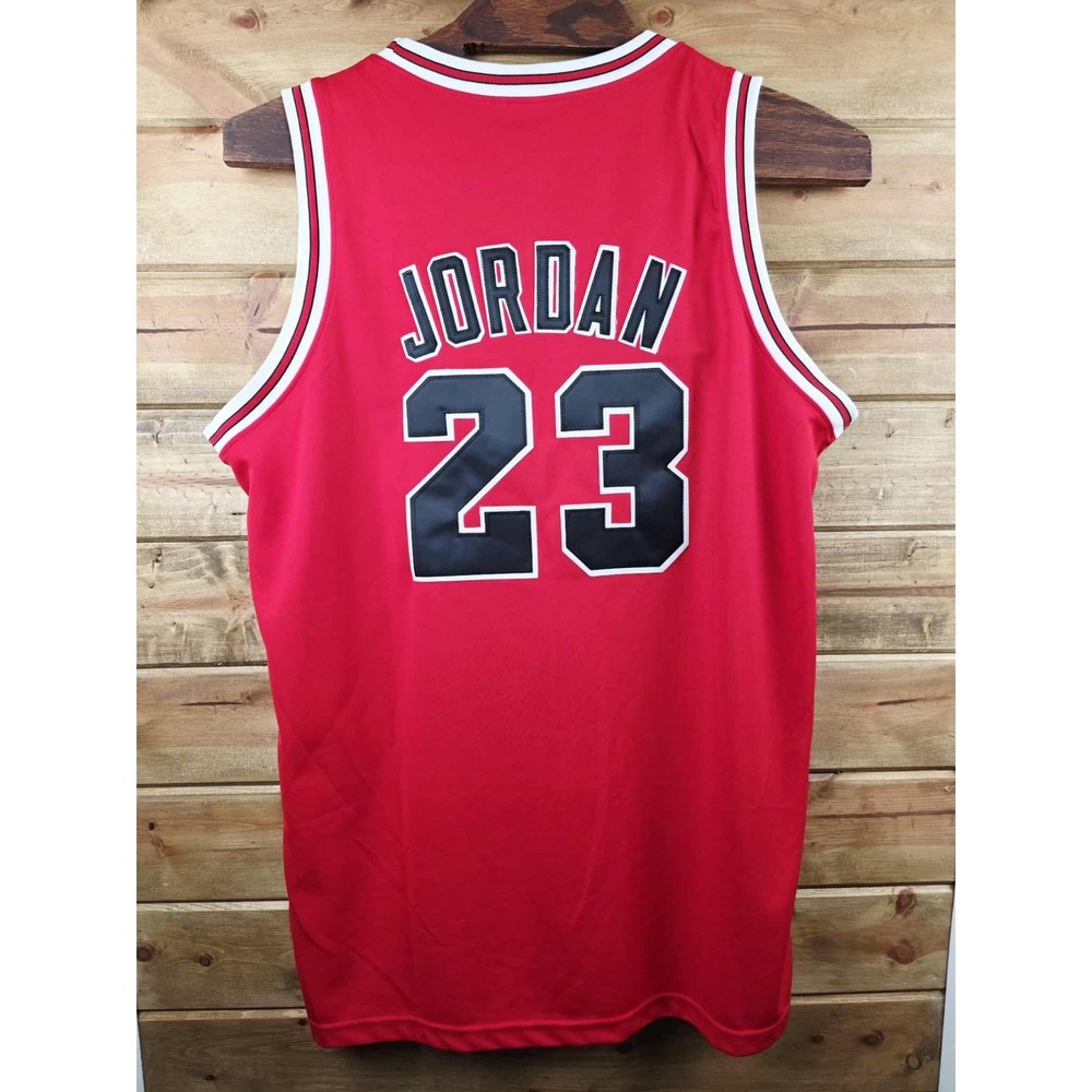 Michael Jordan #23 Chicago Bulls Mitchell & Ness Red Road Jersey 1987-88 54/2XL‎